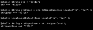 Java String toUpperCase() Method Examples