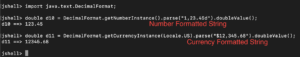 Java String to Double Conversion