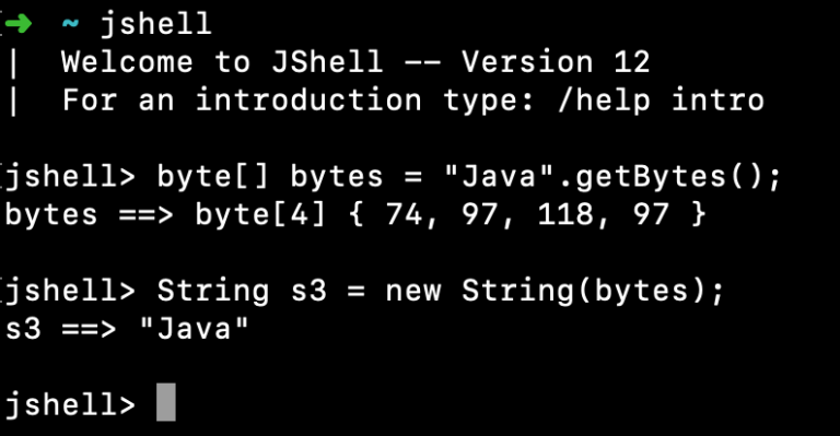 Java String Constructors