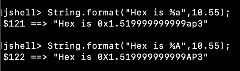 Java String Format Method Example