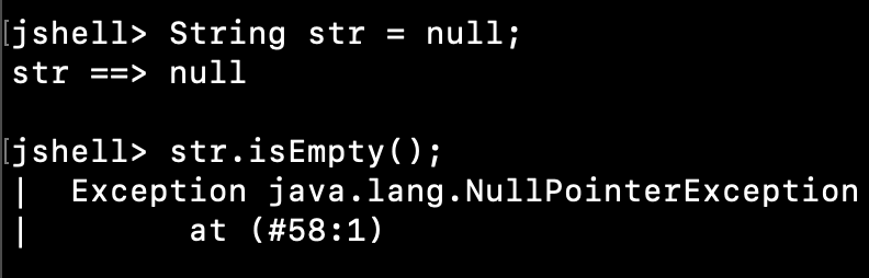 Java String IsEmpty Null